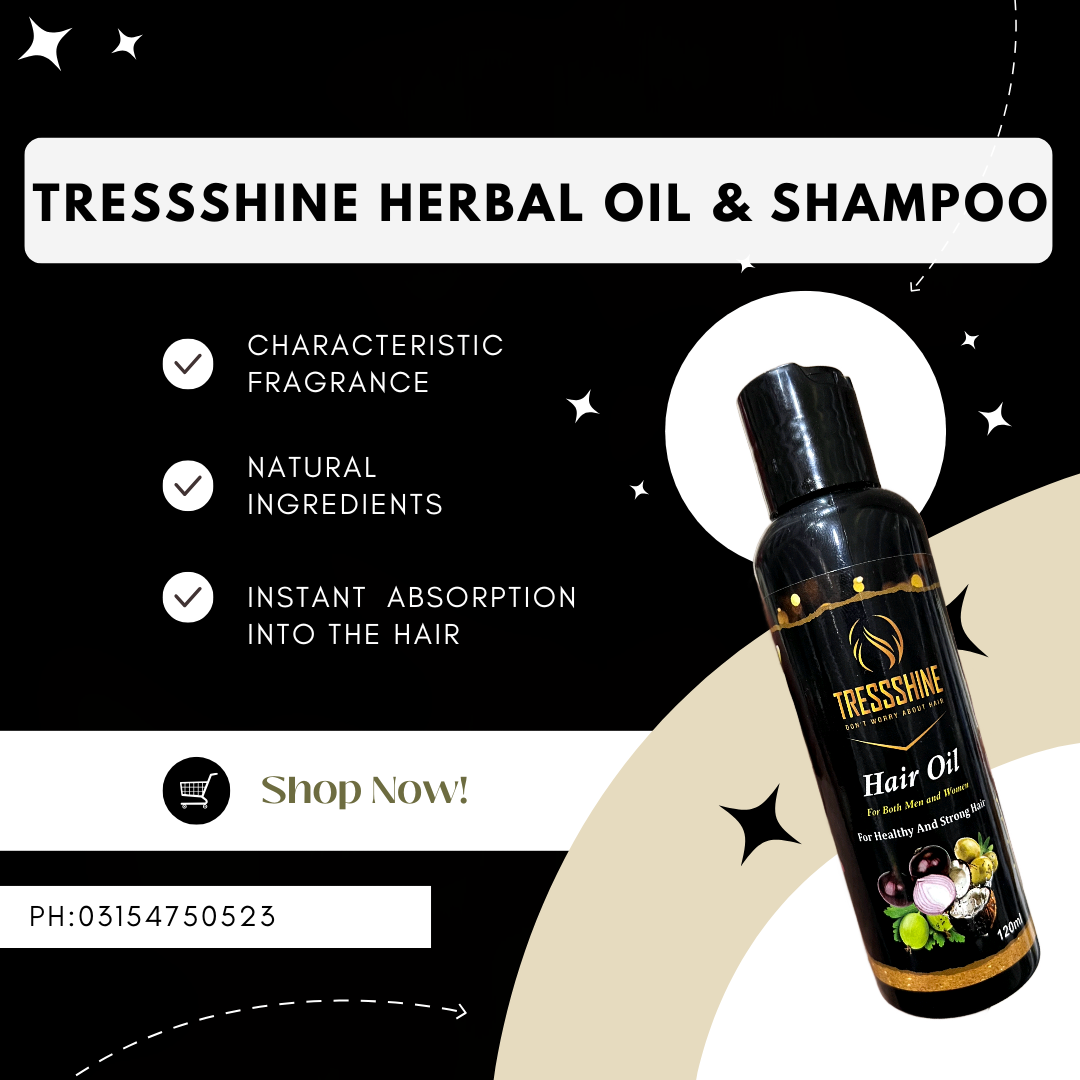 MOST REQUIMENDED TRESSSHINNE HAIR OIL